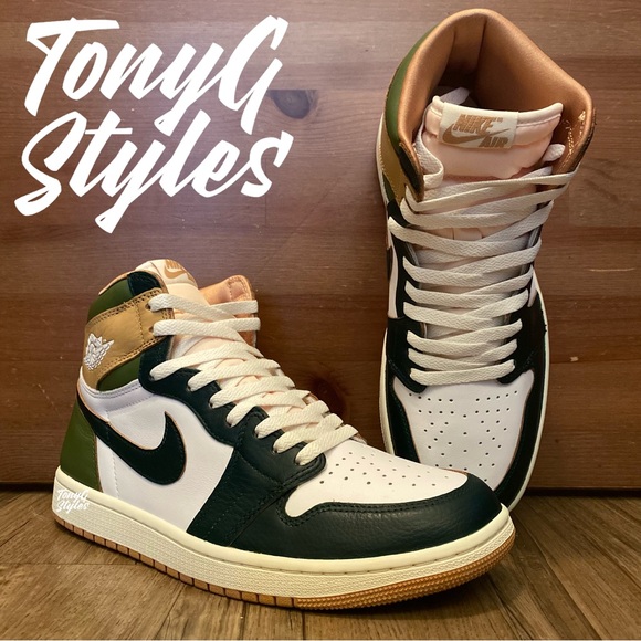 🐸NEW🐸 CUSTOM AIR JORDAN 1 RETRO HI - Picture 16 of 16